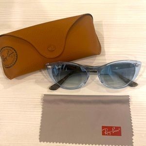 Nina Ray Ban Limited Edition Blue + Tortoise - NWOT - RB 4314/3D 54 16 140 2N